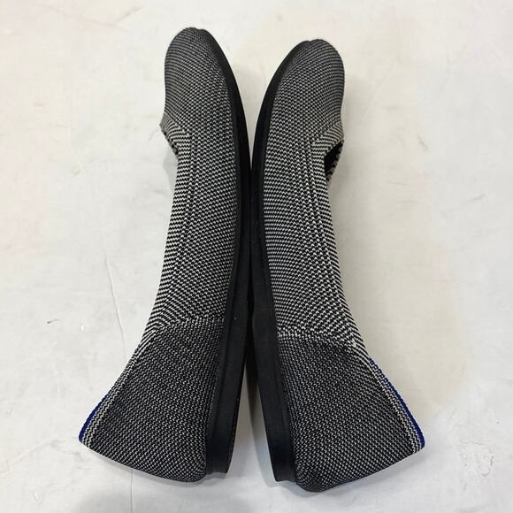 Rothys Birdseye Round Toe Flats Size 7 Grey Ballet Slip On Shoe Retired Color - Picture 5 of 9